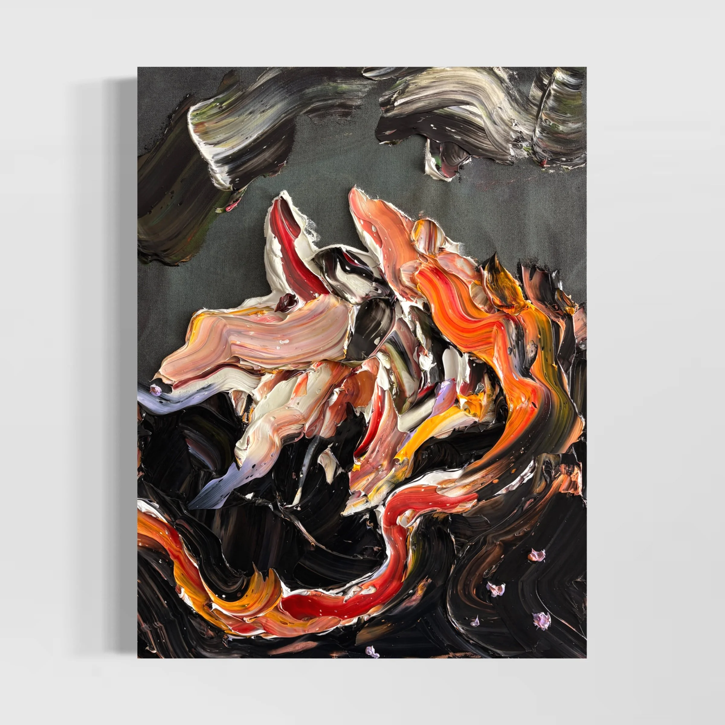 Eruption's Fiery Vein