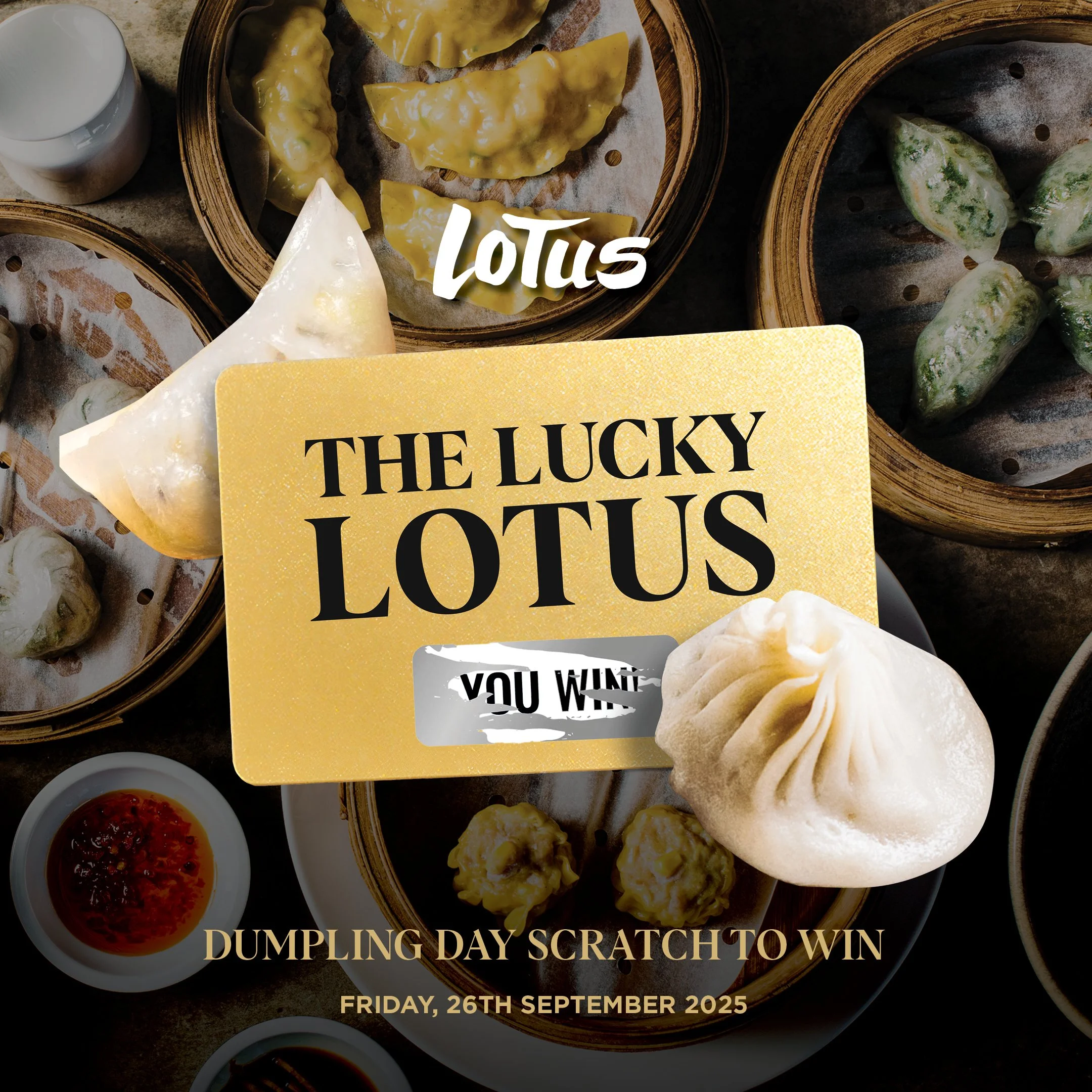 Dumpling Day Scratch to Win!