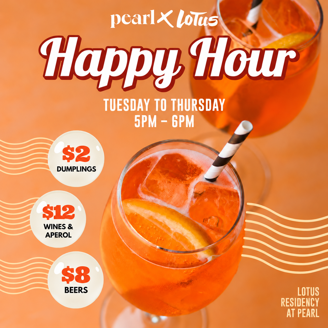 Happy Hour at Pearl