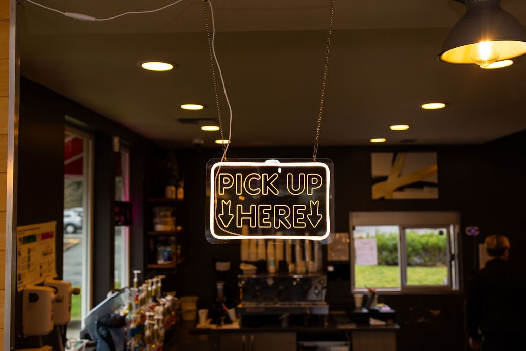 Customer Pick Up Area