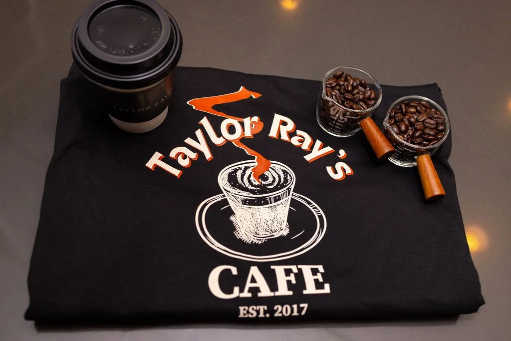 Taylor Ray's Cafe Merch 