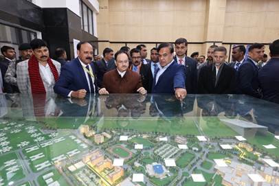 केंद्रीय स्वास्थ्य मंत्री जेपी नड्डा ने असम में स्वास्थ्य सेवाओं को मजबूत करने के लिए नई परियोजनाओं का उद्घाटन किया और चल रही परियोजनाओं की समीक्षा की