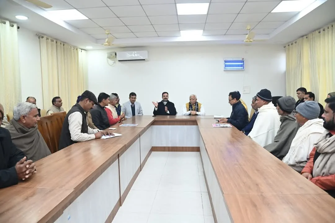10 हजार से अधिक की आबादी वाले गांवों में मूल सुविधाओं का किया जाएगा और विस्तार- केंद्रीय मंत्री मनोहर लाल