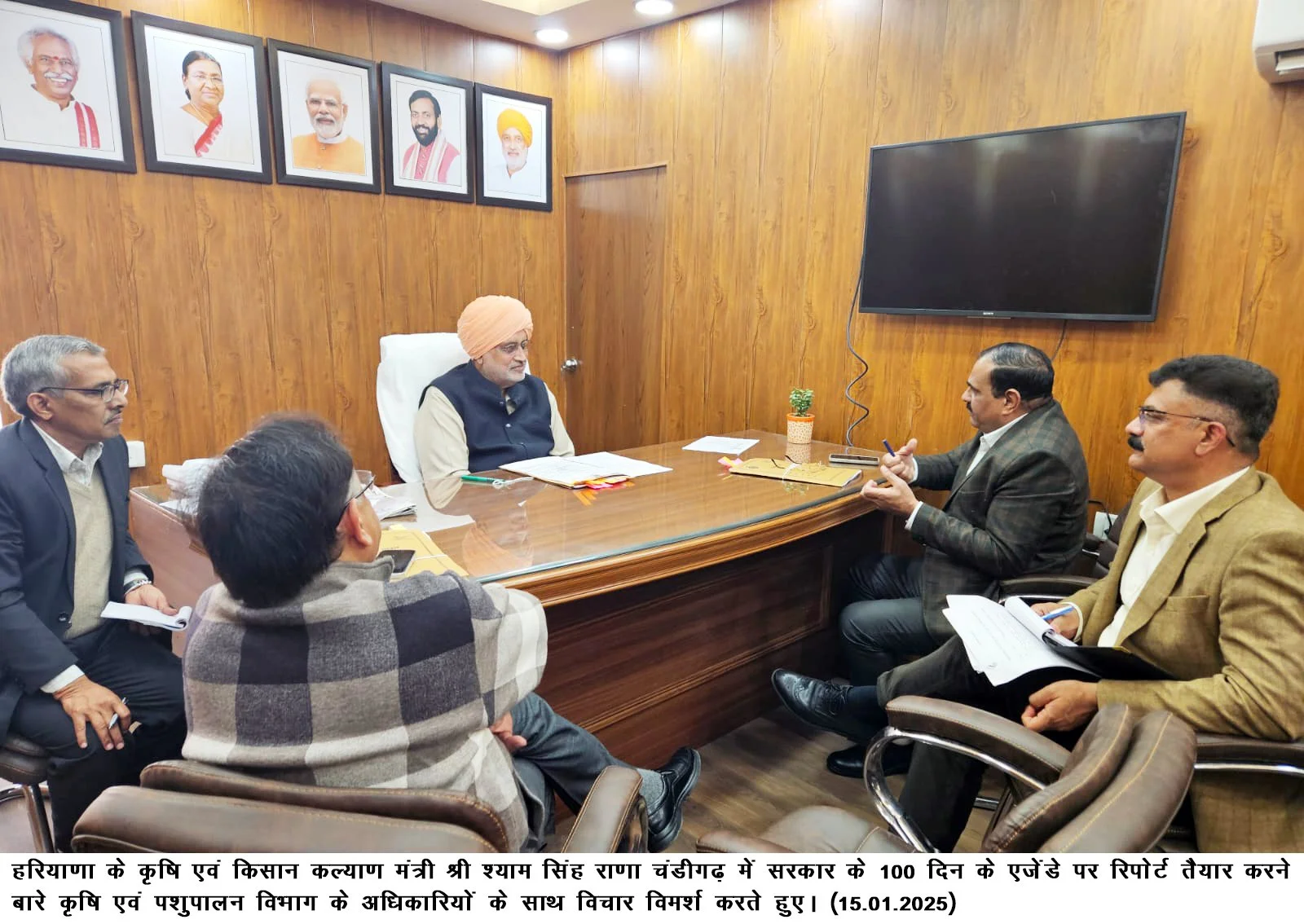 वीएलडीए की सभी जायज़ मांगों को पूरा किया जाएगा : पशुपालन एवं डेयरिंग मंत्री श्याम सिंह राणा