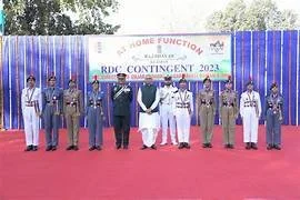 एनसीसी गणतंत्र दिवस शिविर 2025 में भाग लेने वाले कैडेटों द्वारा ‘हॉर्स शो’