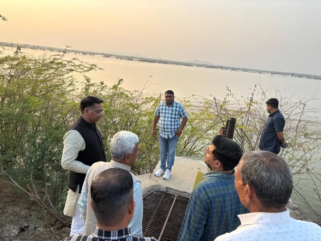 राजस्थान के जल संसाधन मंत्री ने नारायण सागर बांध जीर्णोद्धार कार्य का निरीक्षण कर गुणवत्ता और समय सीमा की पालना के दिए निर्देश