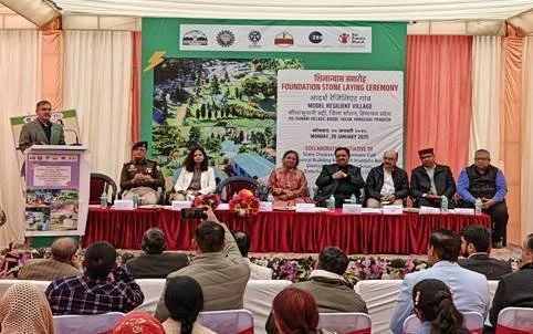 हिमाचल प्रदेश के सिल/सुनानी में आदर्श तन्यक गांव की आधारशिला रखी गई