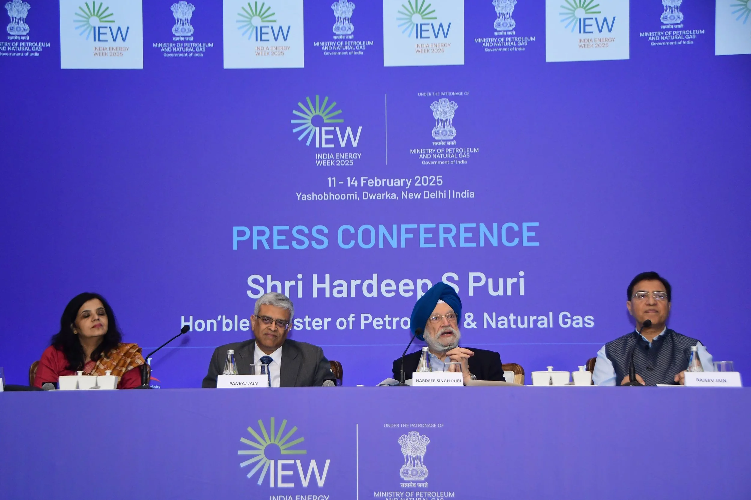 आईईडब्ल्यू 2025 विश्व स्तर पर ऊर्जा क्षेत्र का दूसरा सबसे बड़ा आयोजन होगा: श्री हरदीप एस पुरी, केंद्रीय पेट्रोलियम और प्राकृतिक गैस मंत्री