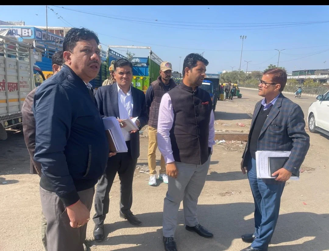 राजस्थान: शासन सचिव,कृषि ने कृषि उपज मण्ड़ी मुहाना का किया निरीक्षण