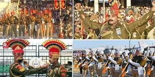 अटारी-वाघा बॉर्डर पर शौर्य और पराक्रम का उत्सव, बीटिंग रिट्रीट में जवानों का हाई जोश,भारत माता की जय से गूंजा आसमान