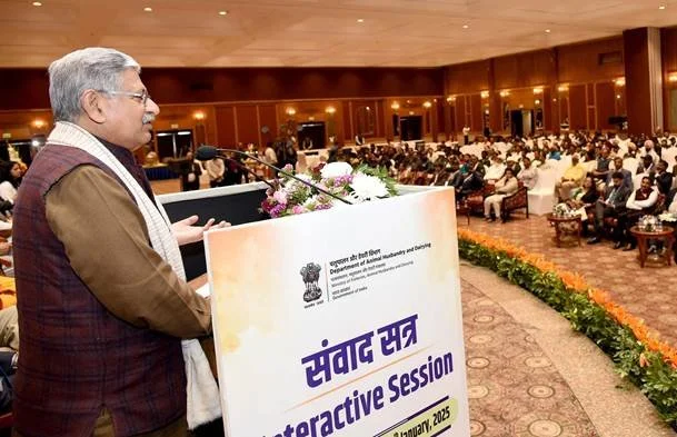 मत्स्यपालन, पशुपालन और डेयरी मंत्रालय द्वारा 500 विशेष अतिथियों के साथ सम्मान और संवाद सत्र आयोजित किया गया