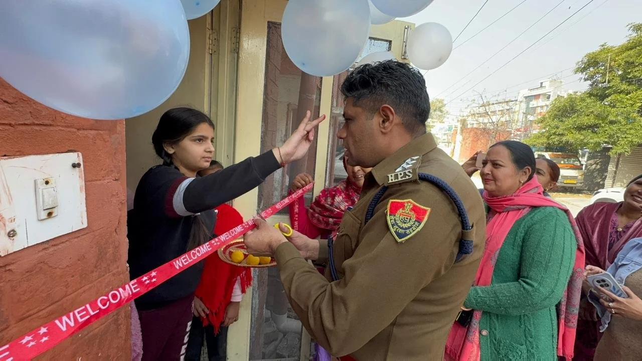 महिला एवम बाल विकास विभाग हरियाणा के नेतृत्व में पुलिस लाईन अम्बाला में क्रैच केन्द्र का हुआ उद्घाटन, पूरे हरियाणा में आज 324 क्रैच केन्द्रों का होगा उद्घाटन