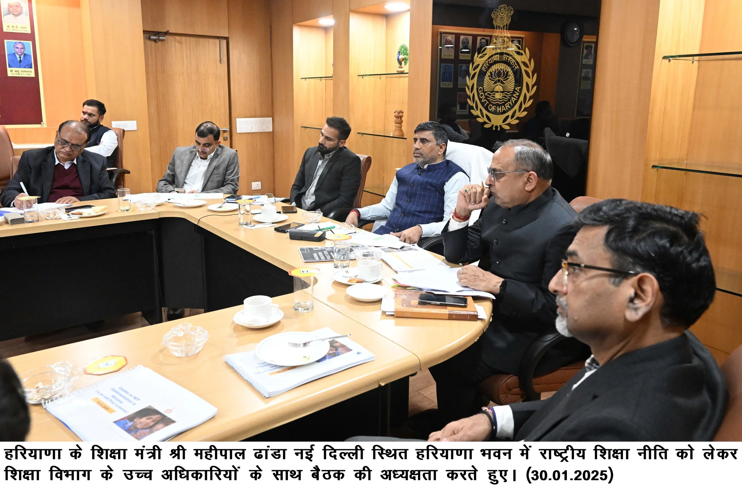 राष्ट्रीय शिक्षा नीति के अनुरूप सिलेबस में किए गए है कई बड़े बदलाव: शिक्षा मंत्री महीपाल ढांडा