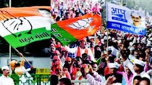 दिल्ली में आज शाम थम जाएगा चुनाव प्रचार का शोर, 5 फरवरी को मतदान