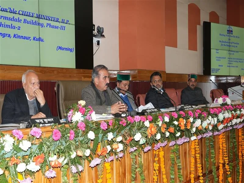 हिमाचल प्रदेश के लिए नाबार्ड से 903.21 करोड़ रुपये की 127 परियोजनाएं स्वीकृत: मुख्यमंत्री
