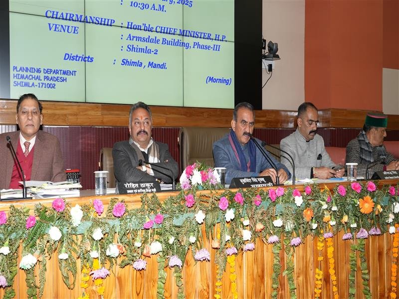  हिमाचल में पूर्व सरकार ने नए संस्थान खोलने पर दिया जोर, सुविधाएं नहीं जुटाई: मुख्यमंत्री