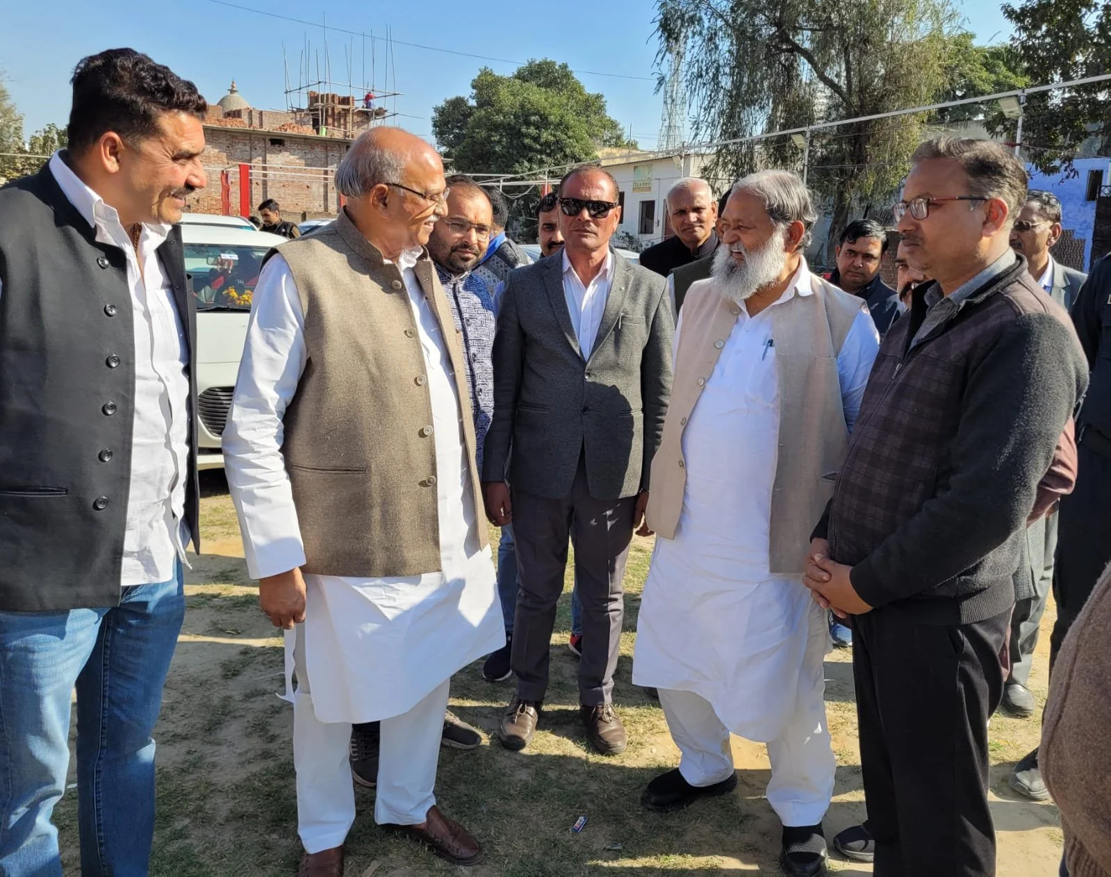 ऊर्जा मंत्री श्री अनिल विज से मेरठ छावनी के भाजपा विधायक श्री अमित अग्रवाल ने की शिष्टाचार भेंट