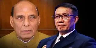 जनरल सईद चानेग्रिहा, राष्ट्रीय रक्षा मंत्री के मंत्री प्रतिनिधि, पीपुल्स नेशनल आर्मी, अल्जीरिया के चीफ ऑफ स्टाफ भारत के दौरे पर