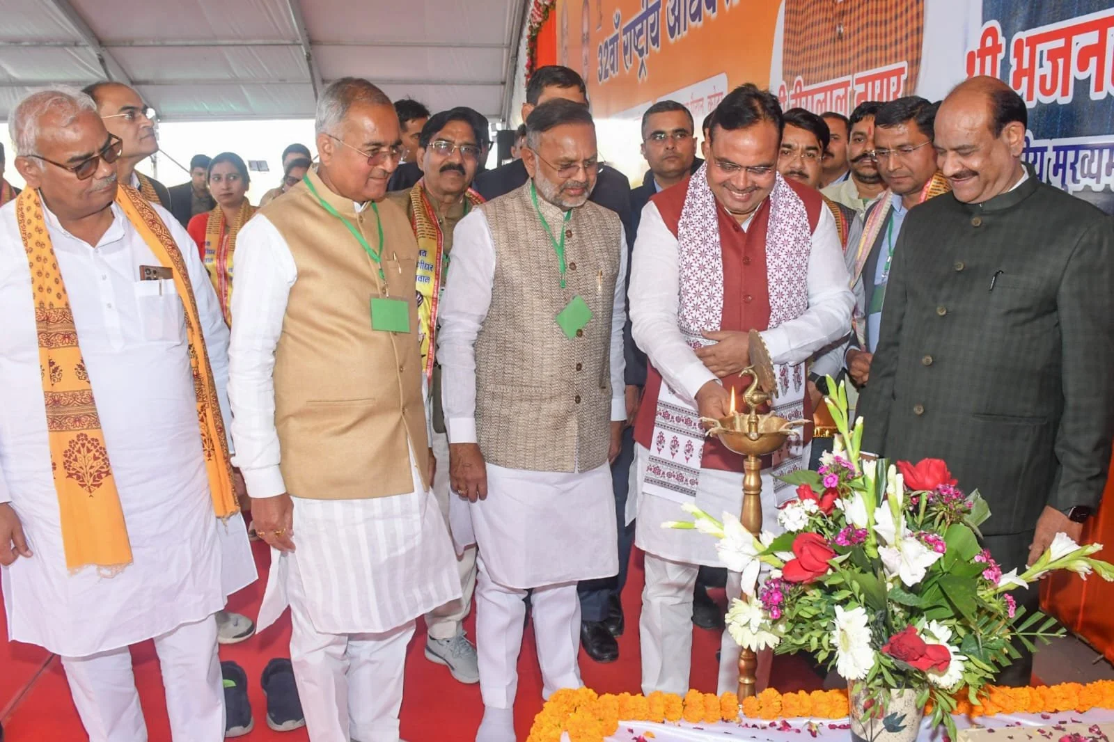 धाकड़ समाज का 32वां राष्ट्रीय अधिवेशन, हमारा लक्ष्य किसानों, युवाओं, महिलाओं और गरीबों का उत्थान - मुख्यमंत्री श्री भजनलाल शर्मा