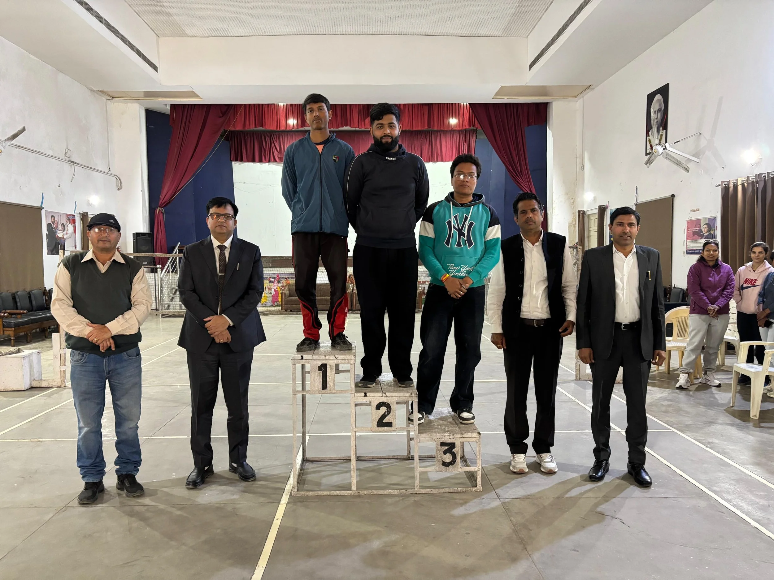 जीएमएन कॉलेज में शारीरिक शिक्षा विभाग द्वारा बैडमिंटन प्रतियोगिता का आयोजन &nbsp;