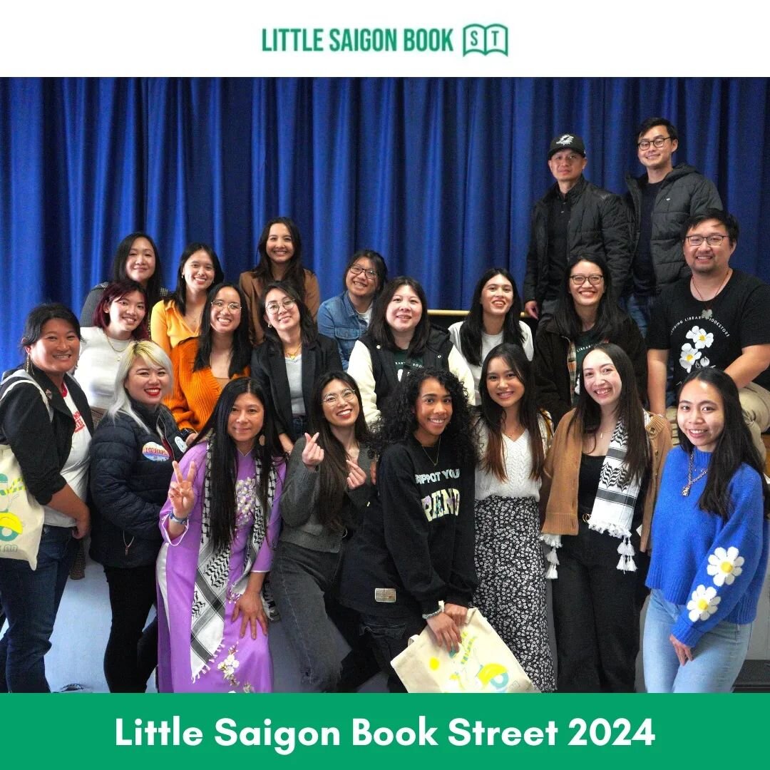 Thanks to everyone for making #LittleSaigonBookSt inaugural event a phenomenal success! We were thrilled to host over a dozen talented authors, artists, and publishers who shared their insights and passion for their craft with us.

Together, we raise