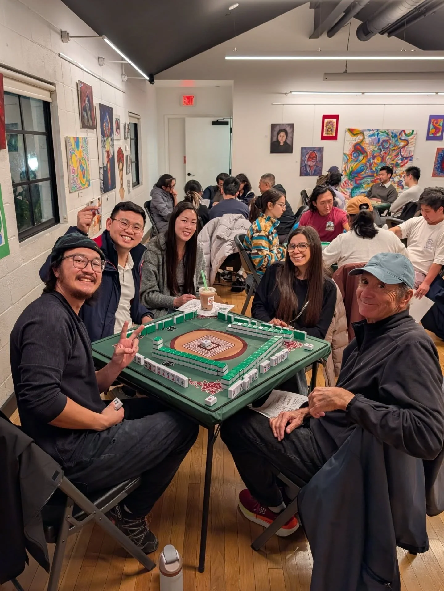 Thank you to everyone who joined our successful mahjong night at Boston Market Hall. It was so special to see community come together through mahjong! Your generous donations also help support our mission!

Our next mahjong night at Blossom Market Ha
