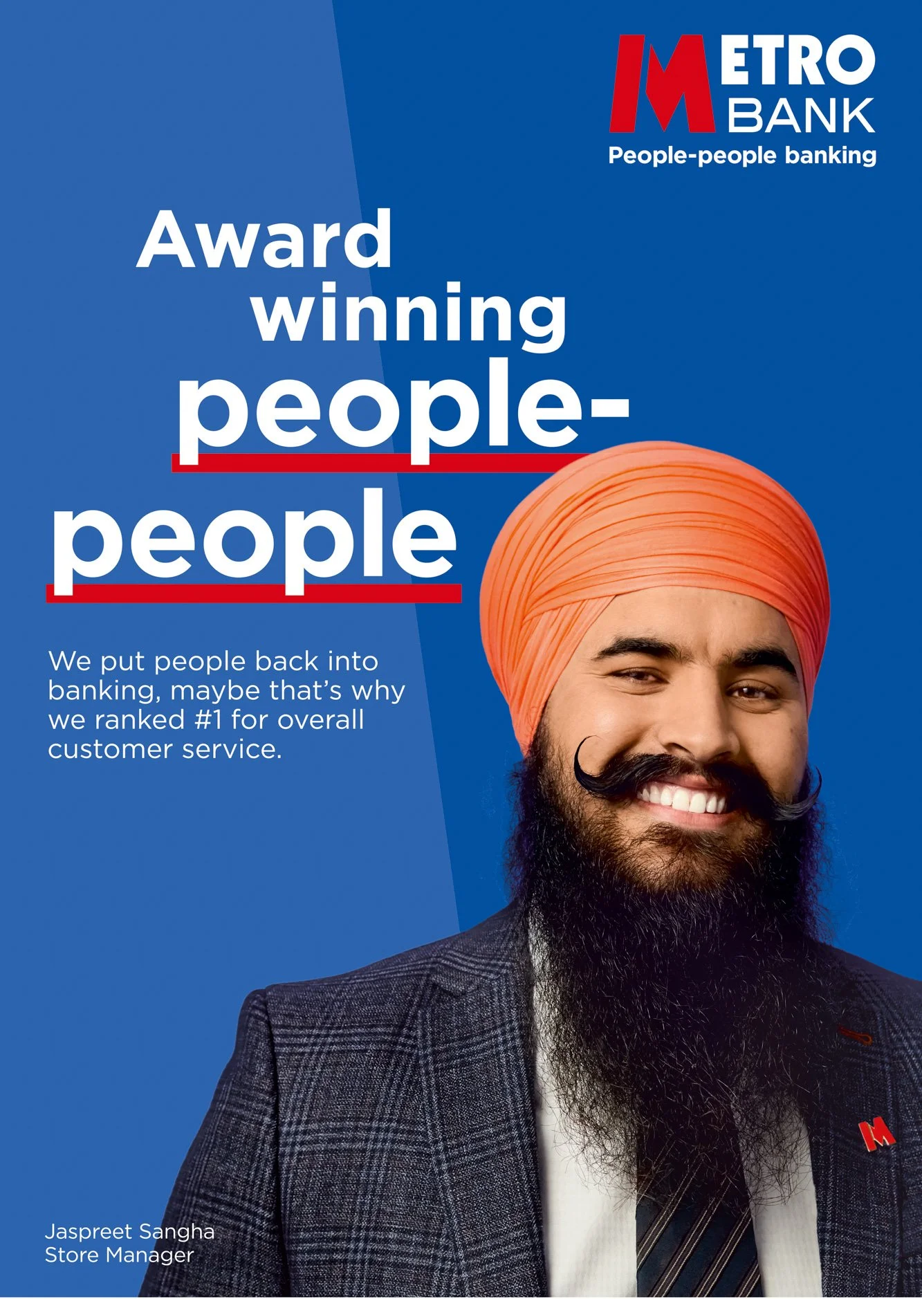 Client: Metro Bank   Hannah Maule-ffinch   Photographers Agent: Germaine Walker