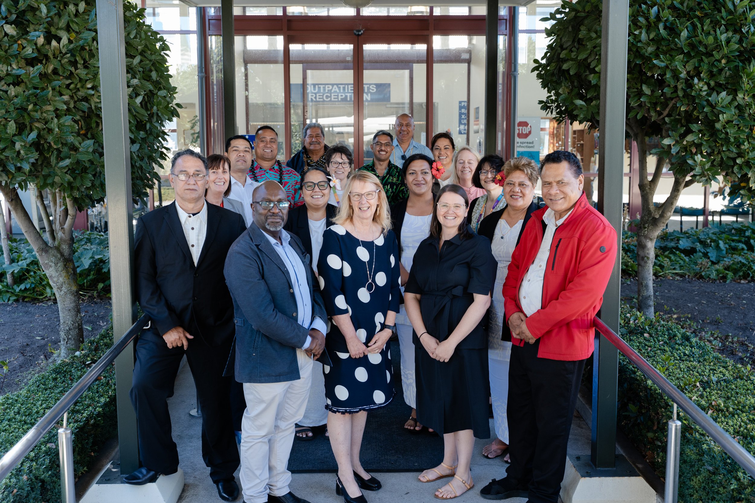 Samoan Delegation visited the rural Ōamaru Hospital.