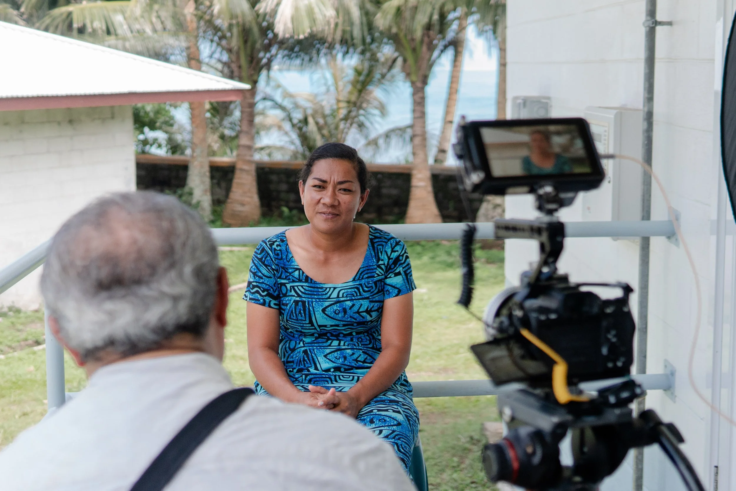 New Zealand Delegation met Samoan healthcare professionals at Tuasivi Hospital in Savai'i.
