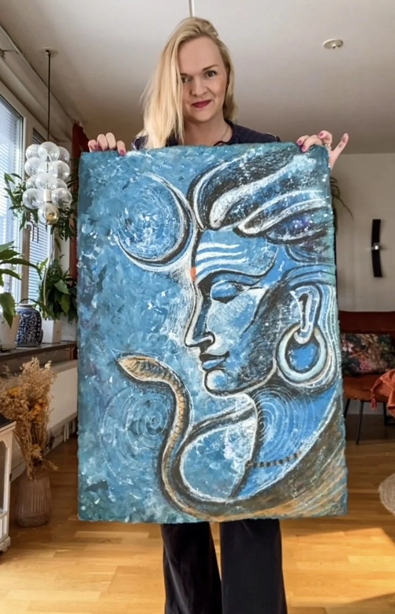 Shiva Painting. October 2025.
