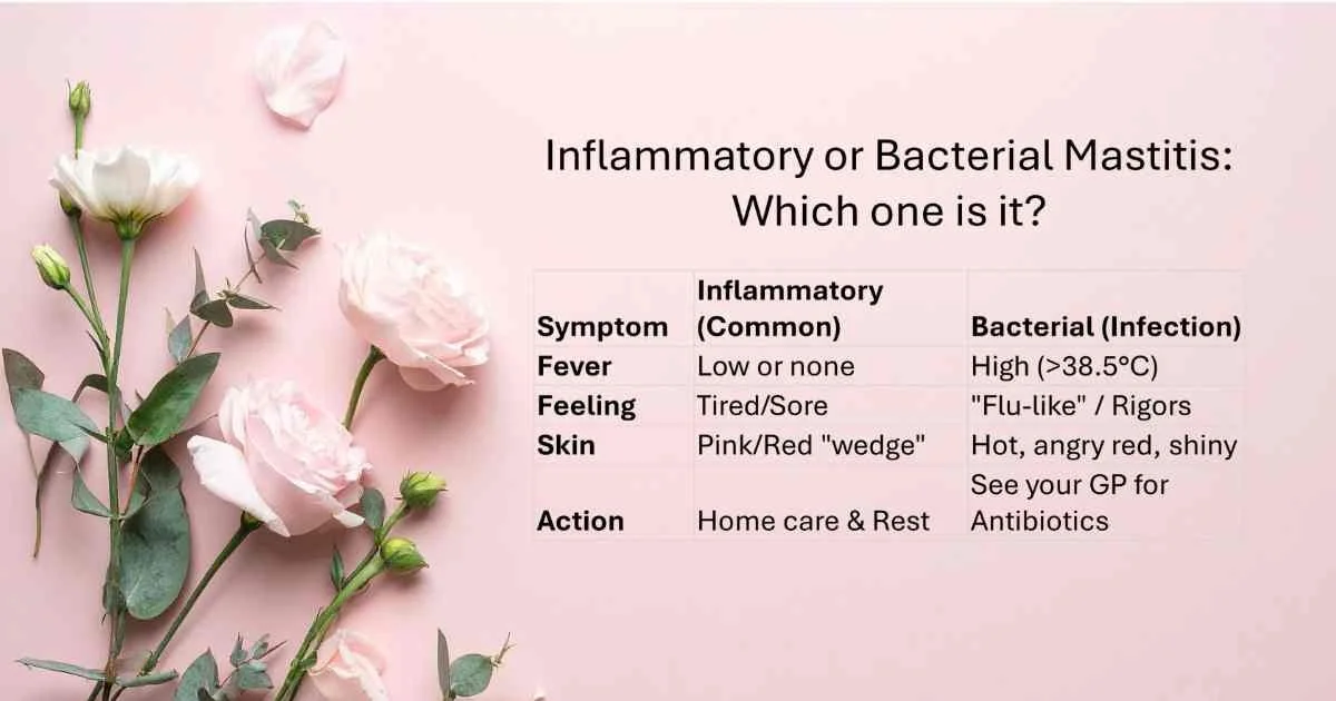 Mastitis: The Two Types Every Mum Should Know About (and a Simple Trick That Can Help)Mastitis. 