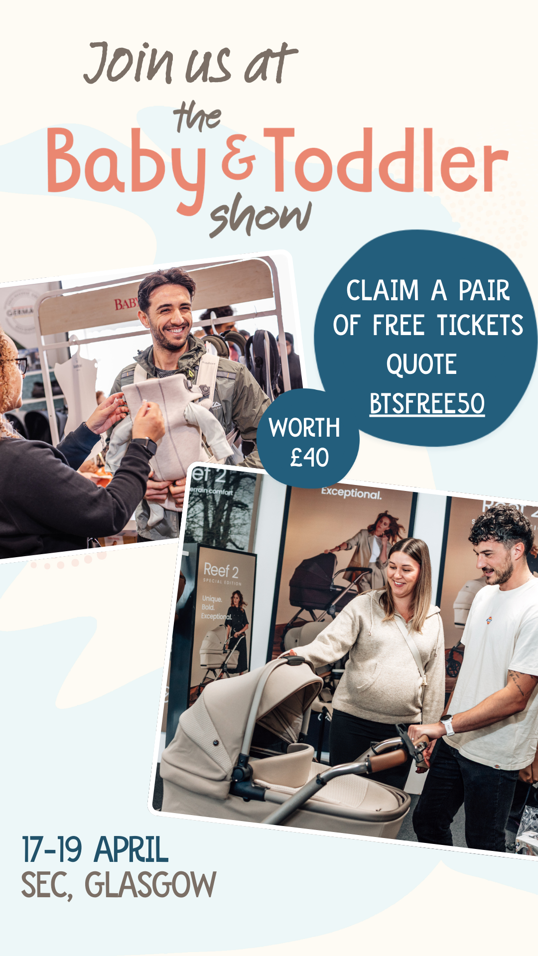 Join Us at the Scottish Baby &amp; Toddler Show 2026: Get Your Free Tickets!