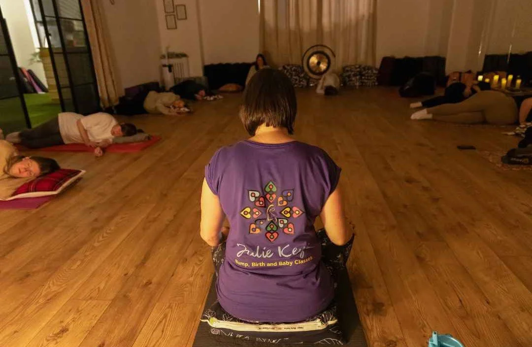 Relaxation time in Airdrie Antenatal class