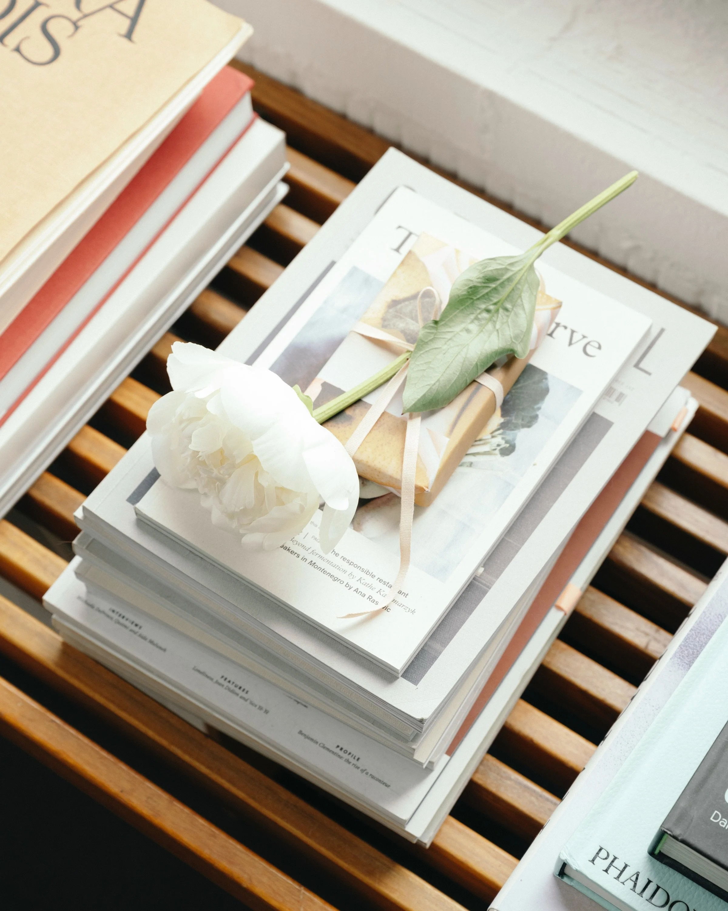 I once spent twenty minutes choosing between two sheets of paper for a single gift.

It wasn&rsquo;t because I couldn&rsquo;t decide, but because my choice mattered.

One felt like spring to me: light and soft and full of movement. The other was quie