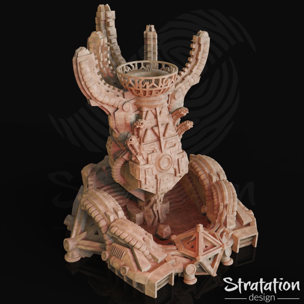 Obelisk of War Dice Tower