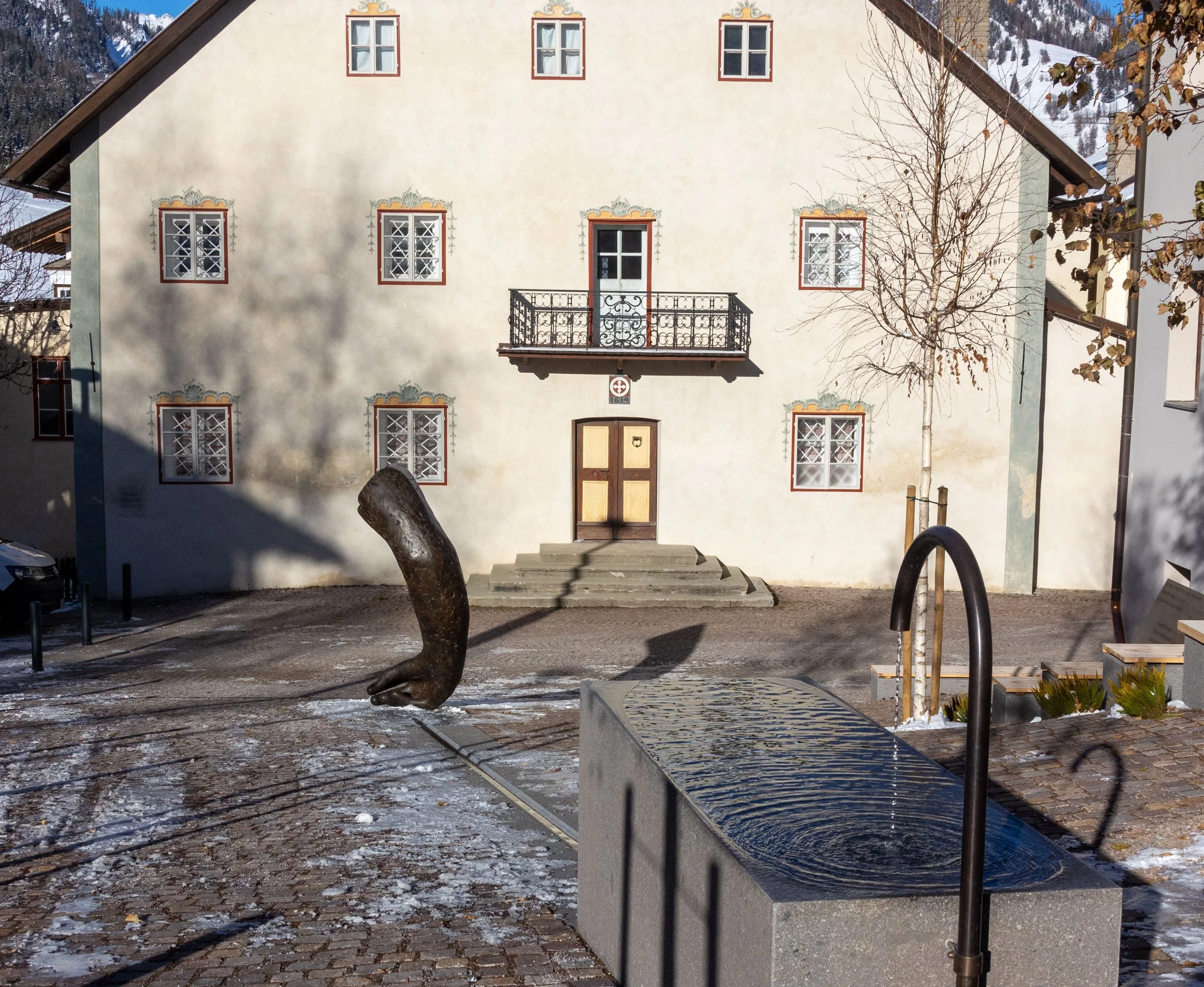 Inauguraziun Plaza Merch Dapunt