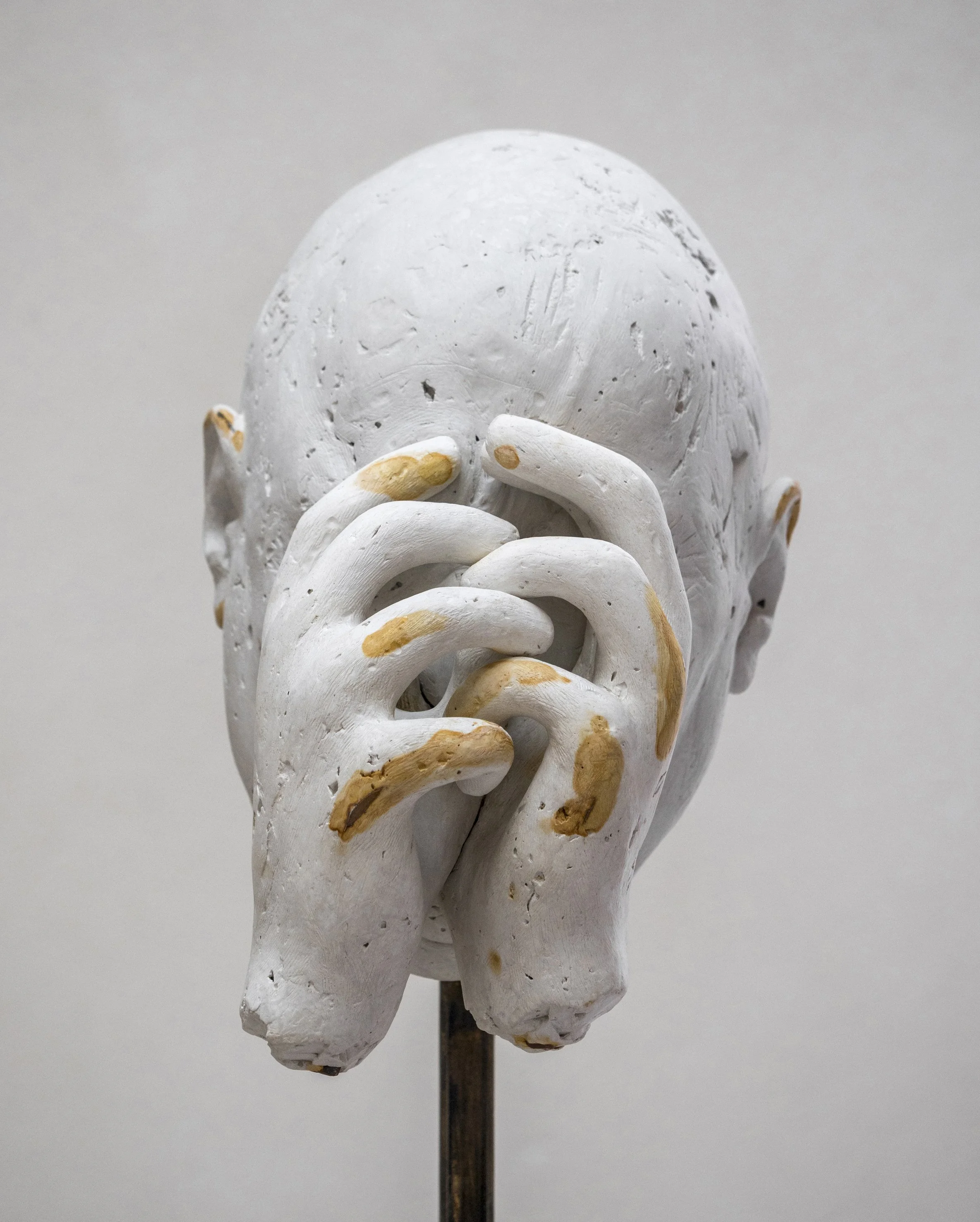 Crux Cordis II, 2025, plaster