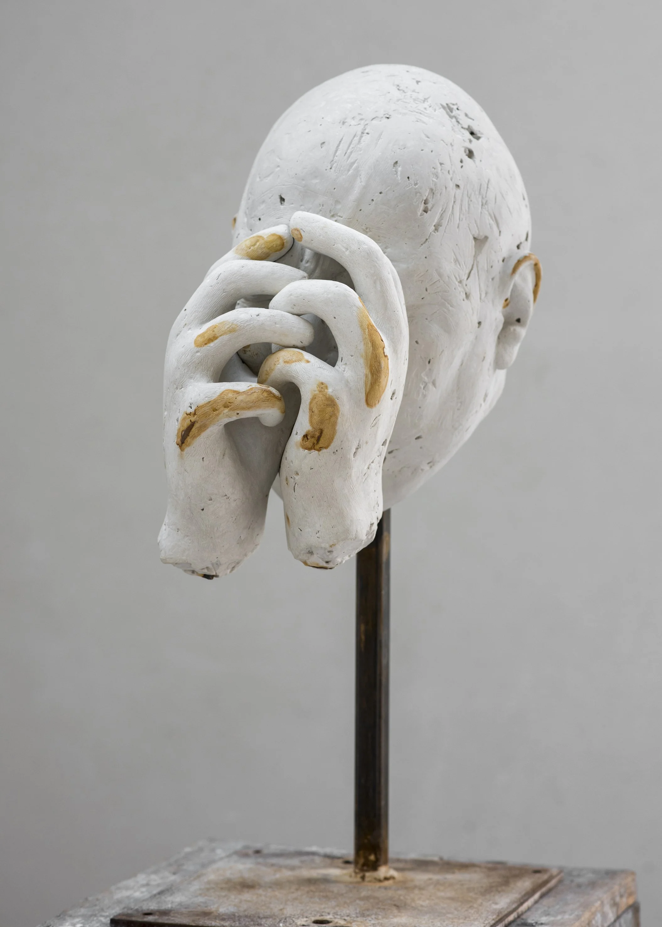 Crux Cordis II, 2025, plaster