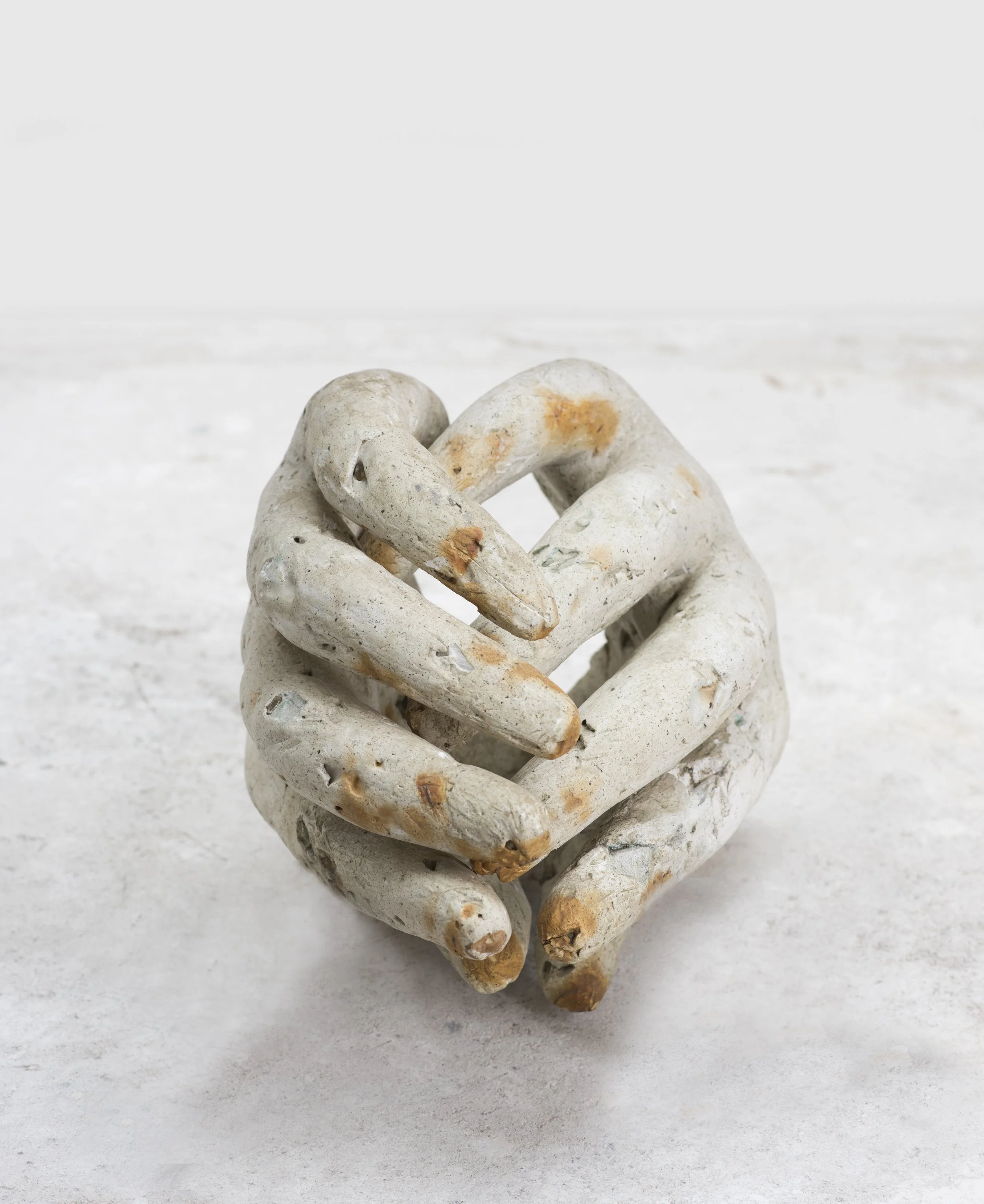 Fast Betende Hände, 2026, plaster