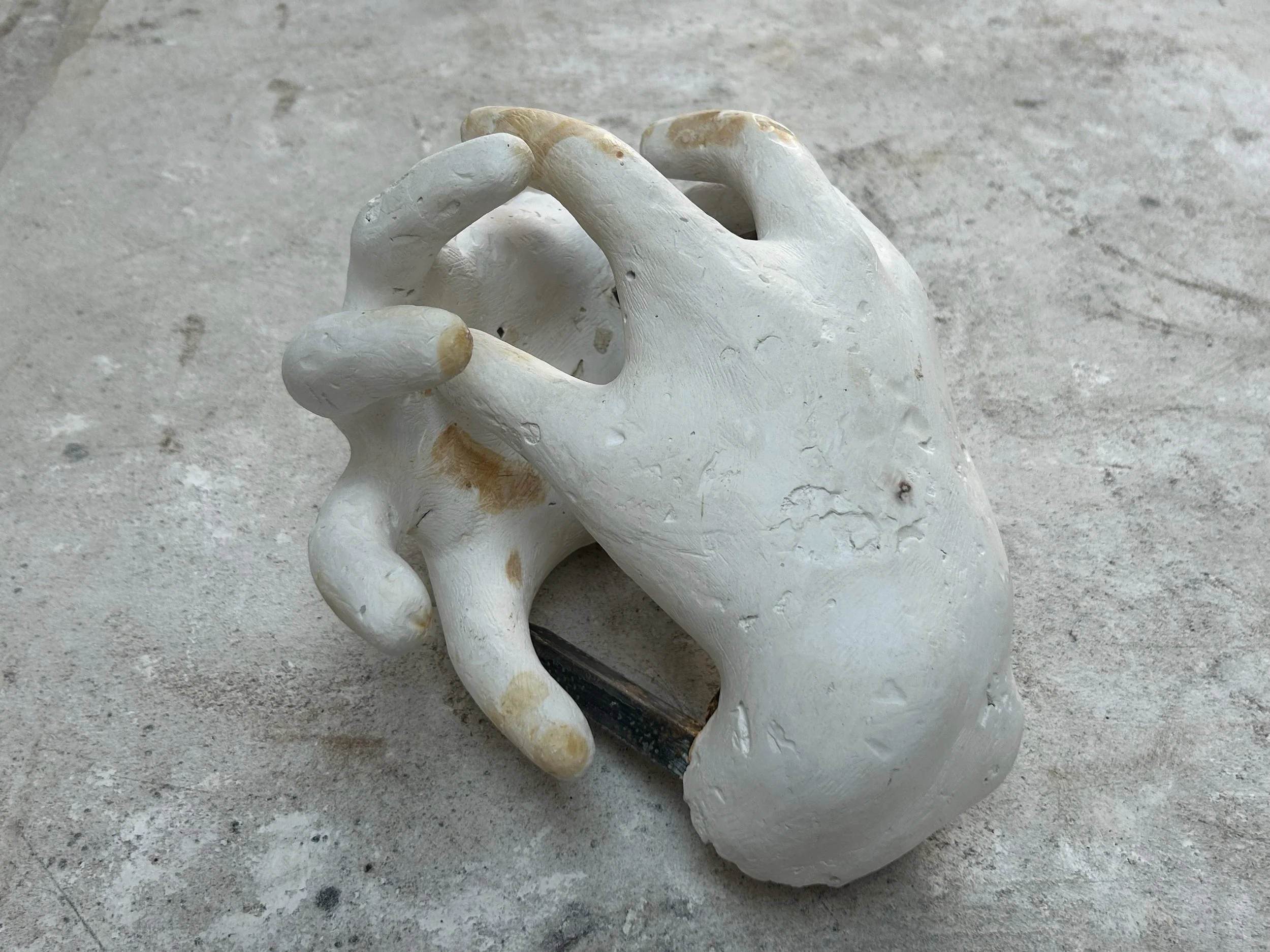 Nicht Betende Hände, 2026, plaster
