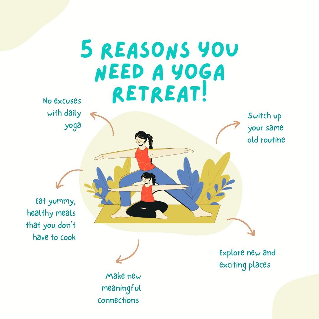 Every time I come back from a yoga retreat I think to myself 💭&hellip;Everyone should go on a retreat. 

Yoga retreats are a great way to escape the hustle and bustle of daily life and your routine. They're also an excellent excuse to take a break f