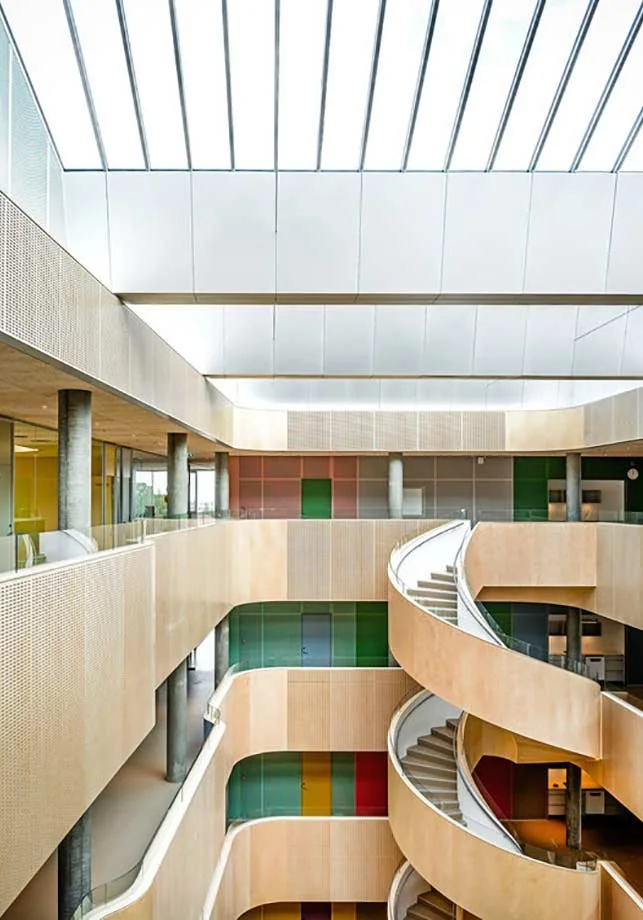 Objekt: Sykehus, Slagelse, Danmark.
Arkitekt: Karlsson arkitekter aps.
Fotograf: Vitral.