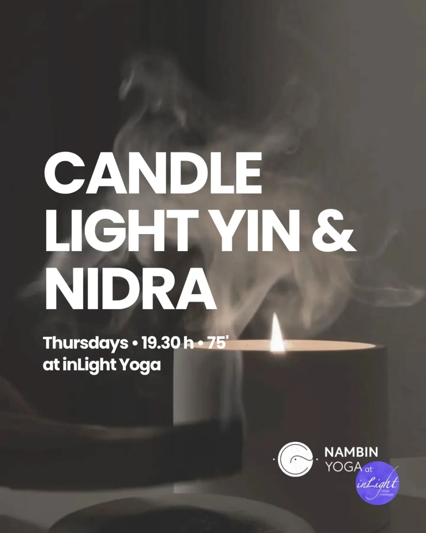 Soft light, stillness, and a space to land.

Thursdays &bull; 19.30h @inlightyogamassage 💜

The Candle Light Yin &amp; Nidra classes @inlightyogamassage in Lagos invite you to slow down and reconnect. Surrounded by warm candlelight, the practice beg