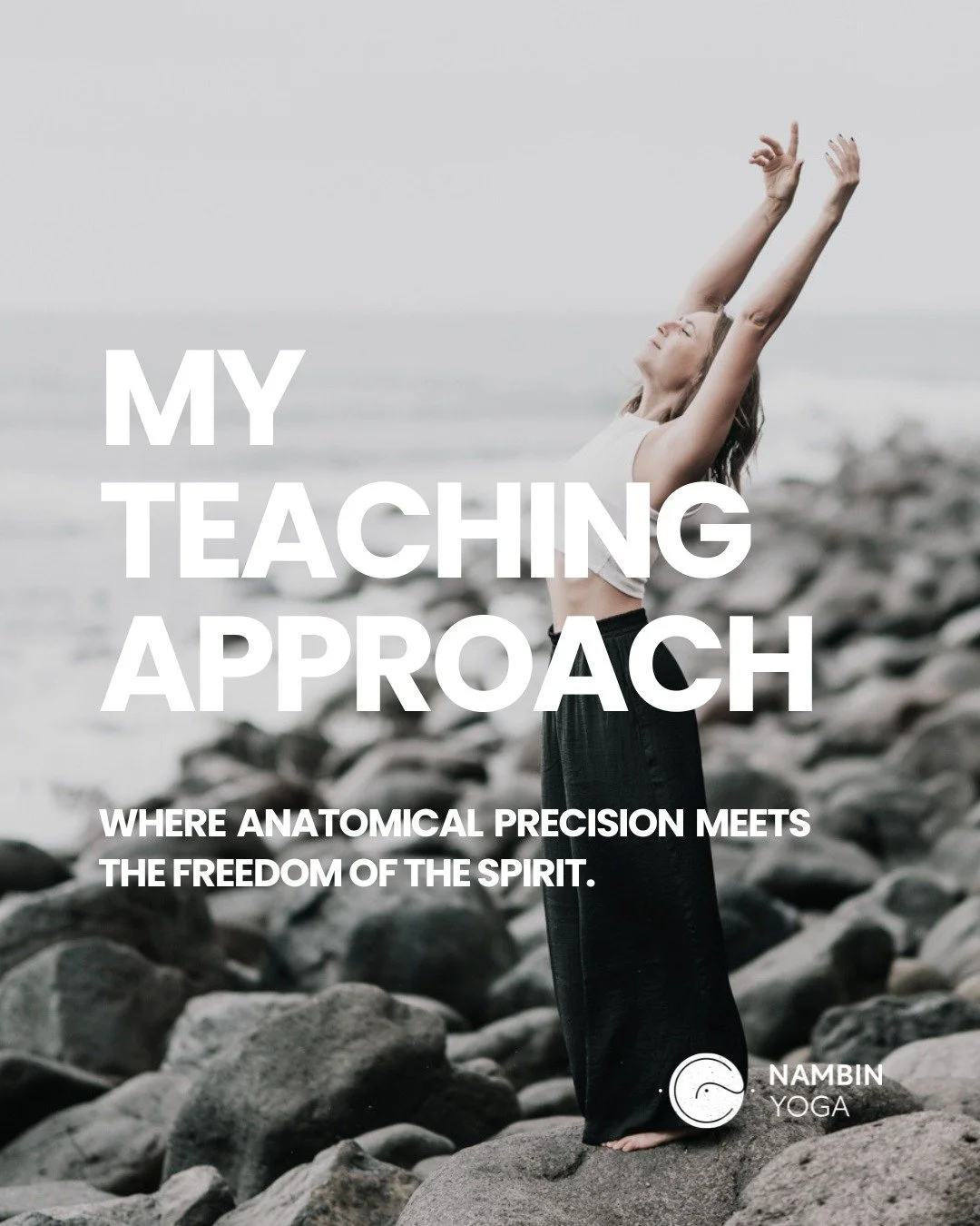My teaching approach is rooted in a name I was given in the Australian Outback: Nambin, meaning "Free Bird." 🕊️

To me, yoga isn't about the pursuit of a perfect pose; it&rsquo;s about creating the safety and space needed to return to your