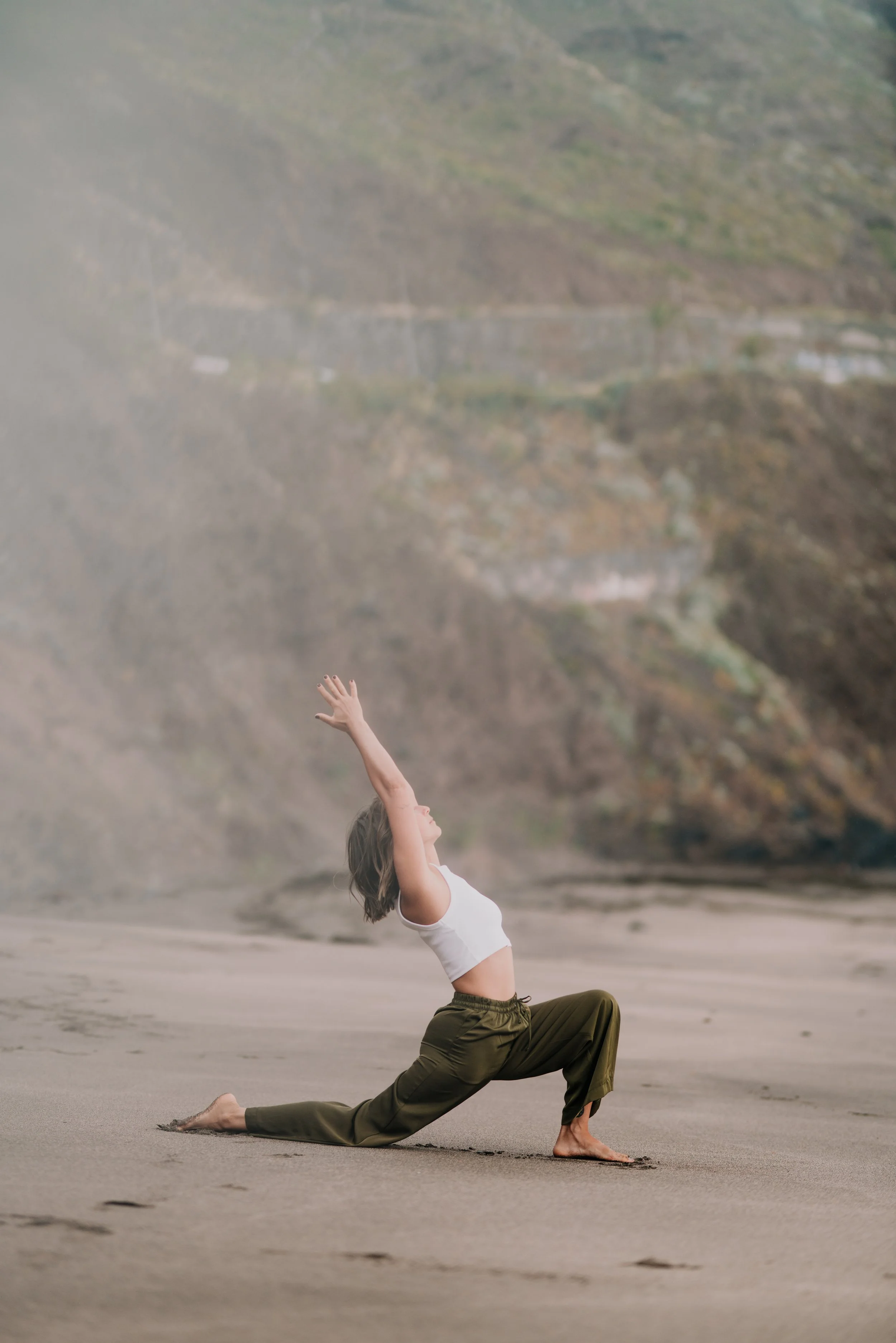 Nambin in Yoga Pose in nature