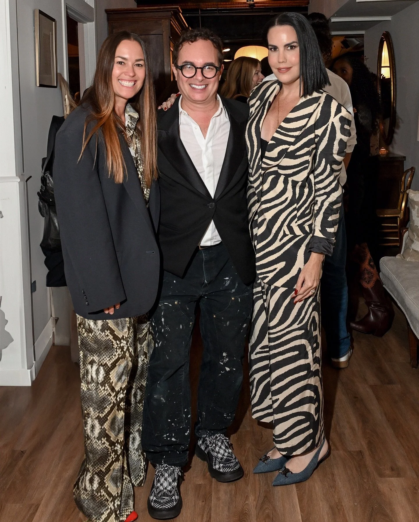 Nobody in the world I would rather pass my designer of the year crown to than the one and only @tommysmythe . You have inspired me for years and I&rsquo;m so grateful for your friendship. Congratulations on all the things. @lyndareevesdesign you are 