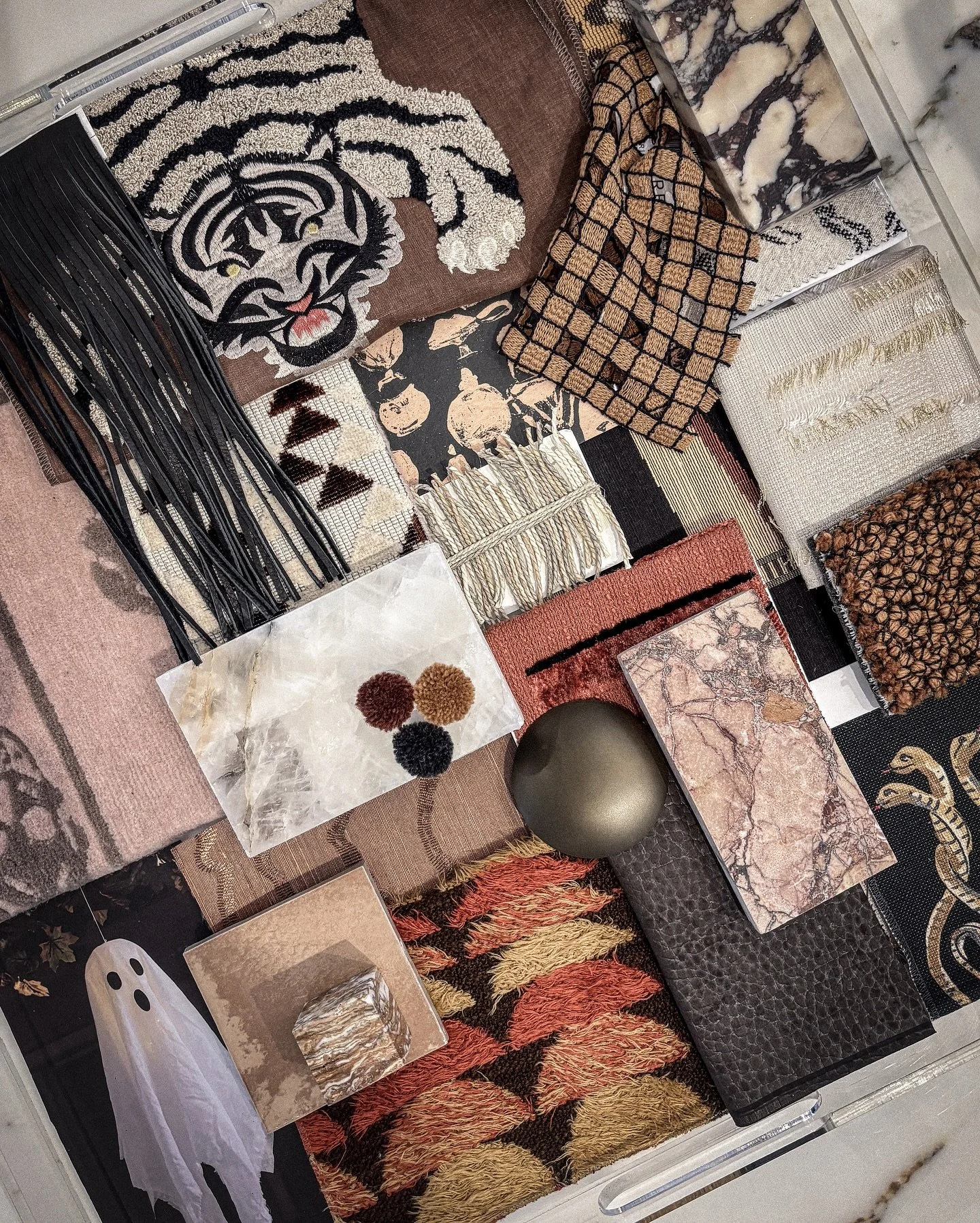 We were asked by nobody to create a Halloween mood board. Sometimes you just vibe for fun.