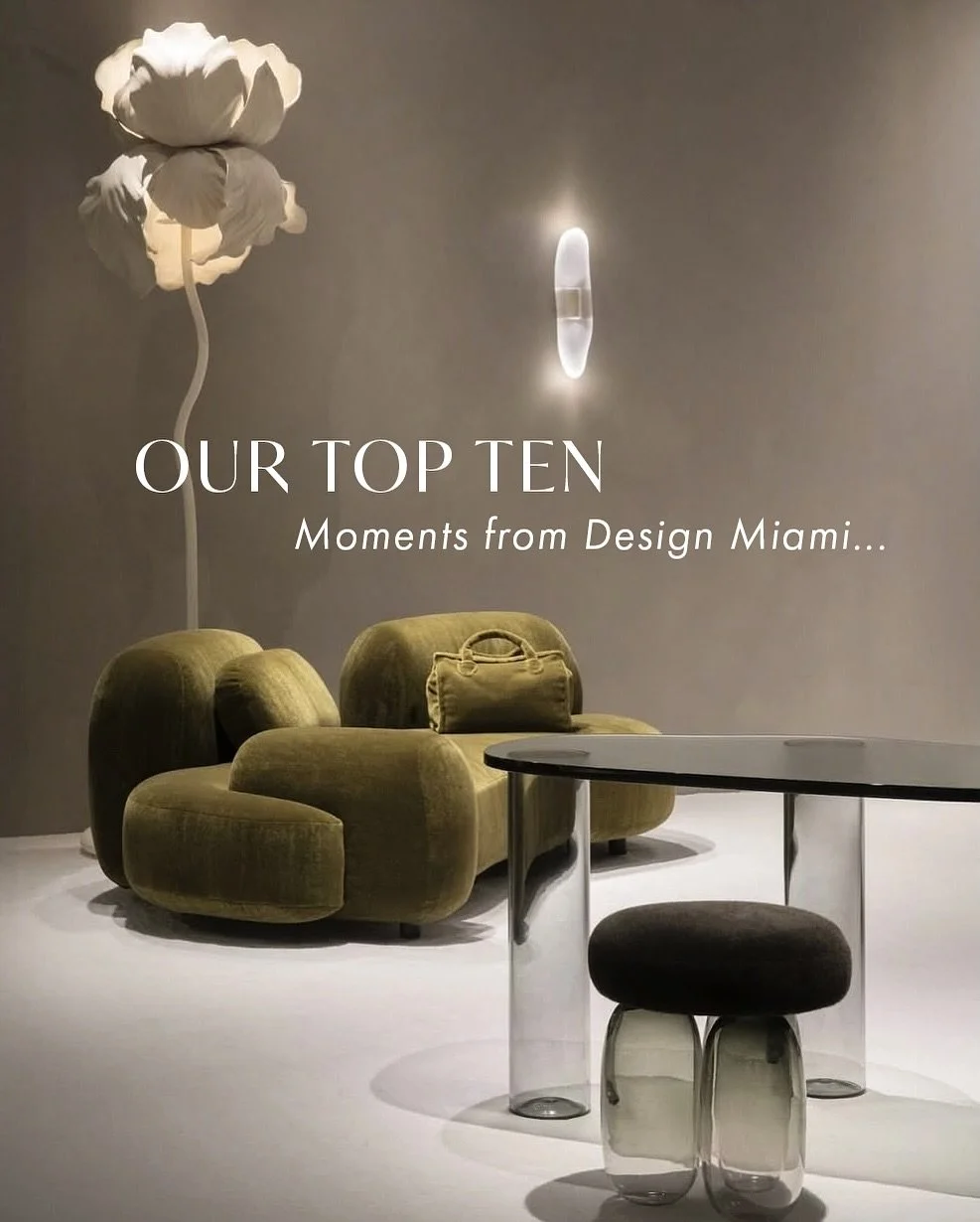 Our top 10 moments from Design Miami