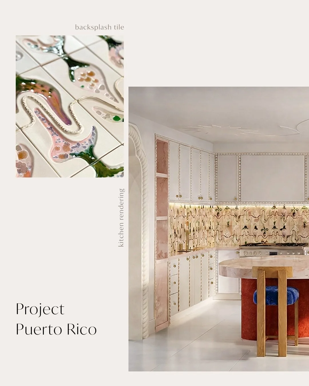 Layered palette. Rich texture. The magic is in the unexpected and pushing our creativity. Flexing our colour muscles in Puerto Rico. All approved. Coming soon.