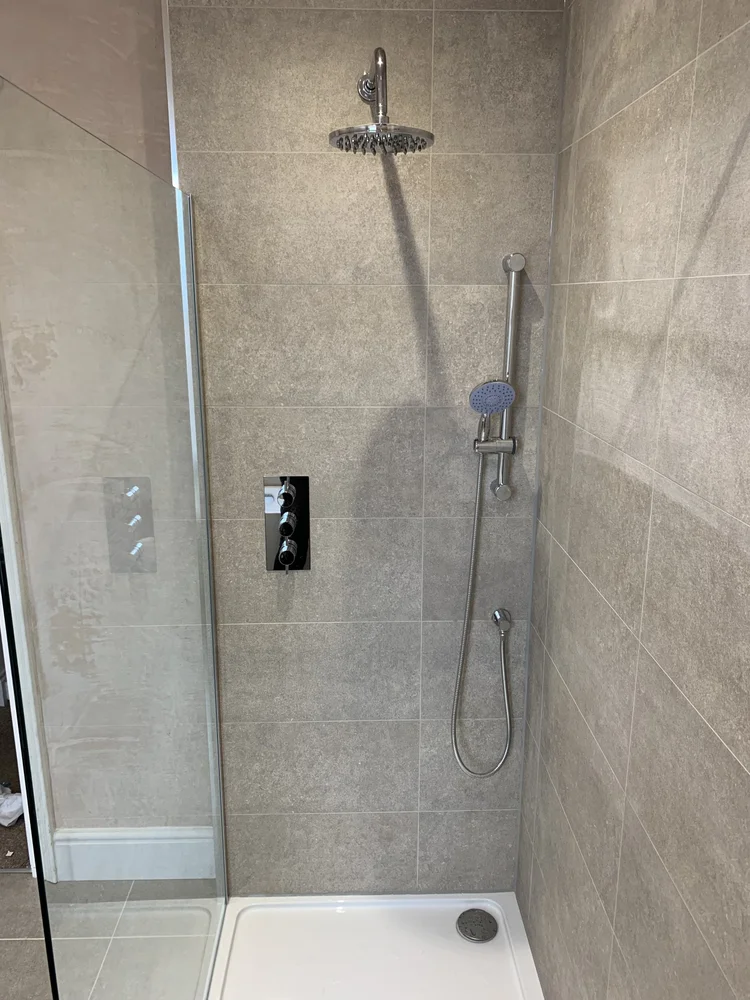 Completed South Shields bathroom installation, view 4